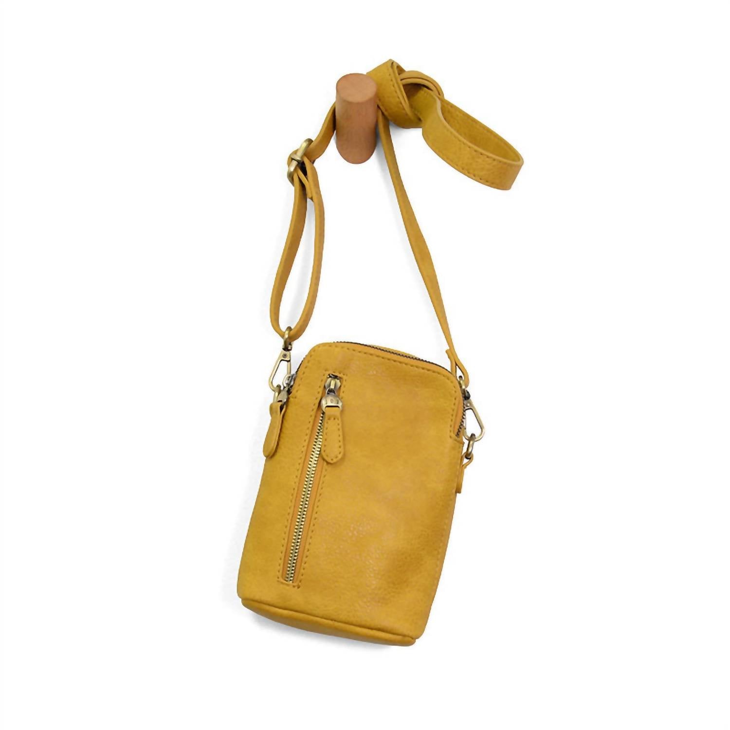 Women's Jolene Crossbody Phone Bag In Mustard