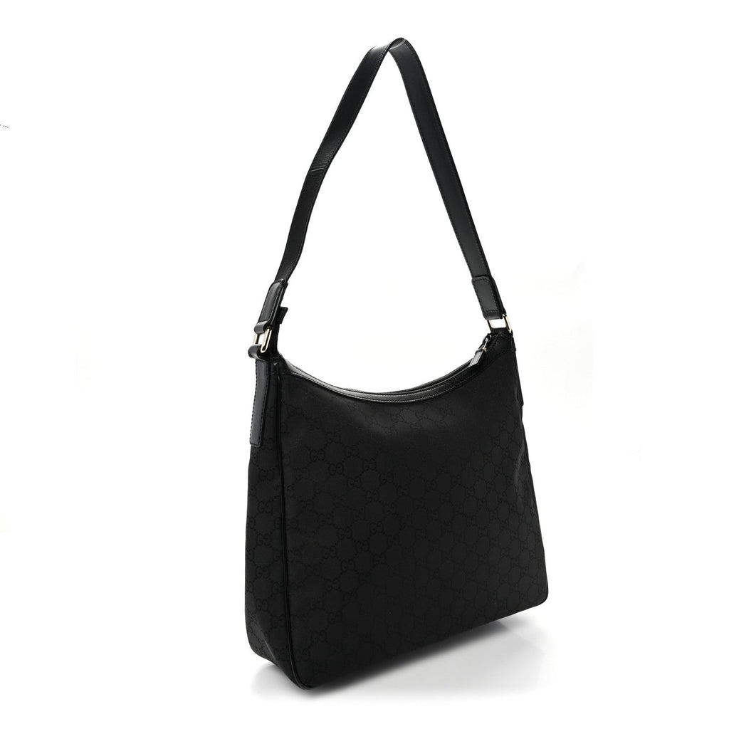 Canvas Shoulder Bag Black