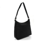 Canvas Shoulder Bag Black