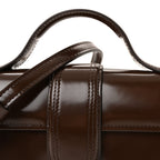 Smooth Calfskin Le Bambino Dark Brown