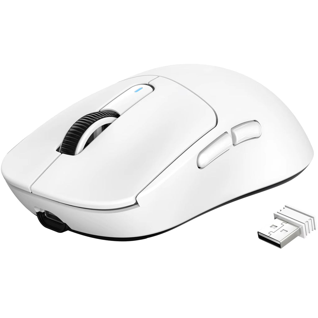 Attack Shark X3 Wireless Gaming Mouse - 49G Ergonomic Design, Triple Mode PAW3395 Optical Sensor with 26K DPI, Programmable Buttons