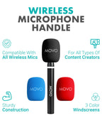 Movo WMX-HM2 Handle for Wireless Microphones