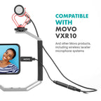 Movo UCMA-2 Female 3.5mm TRRS to USB-C Mic. Adapter