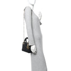 Lambskin Cannage Mini Lady Dior Black