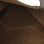 Grained Calfskin Medium Puzzle Fold Tote Taupe