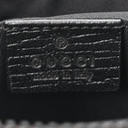 GG Plus Monogram Waist Belt Bag Black