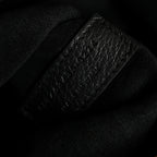 Grained Deerskin Bea Tote Black