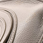 Calfskin Medium Marcie Satchel Cashmere Grey