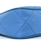 Re-Nylon Saffiano Stitched Mini Re-Edition 1995 Chaine Shoulder Bag Blue