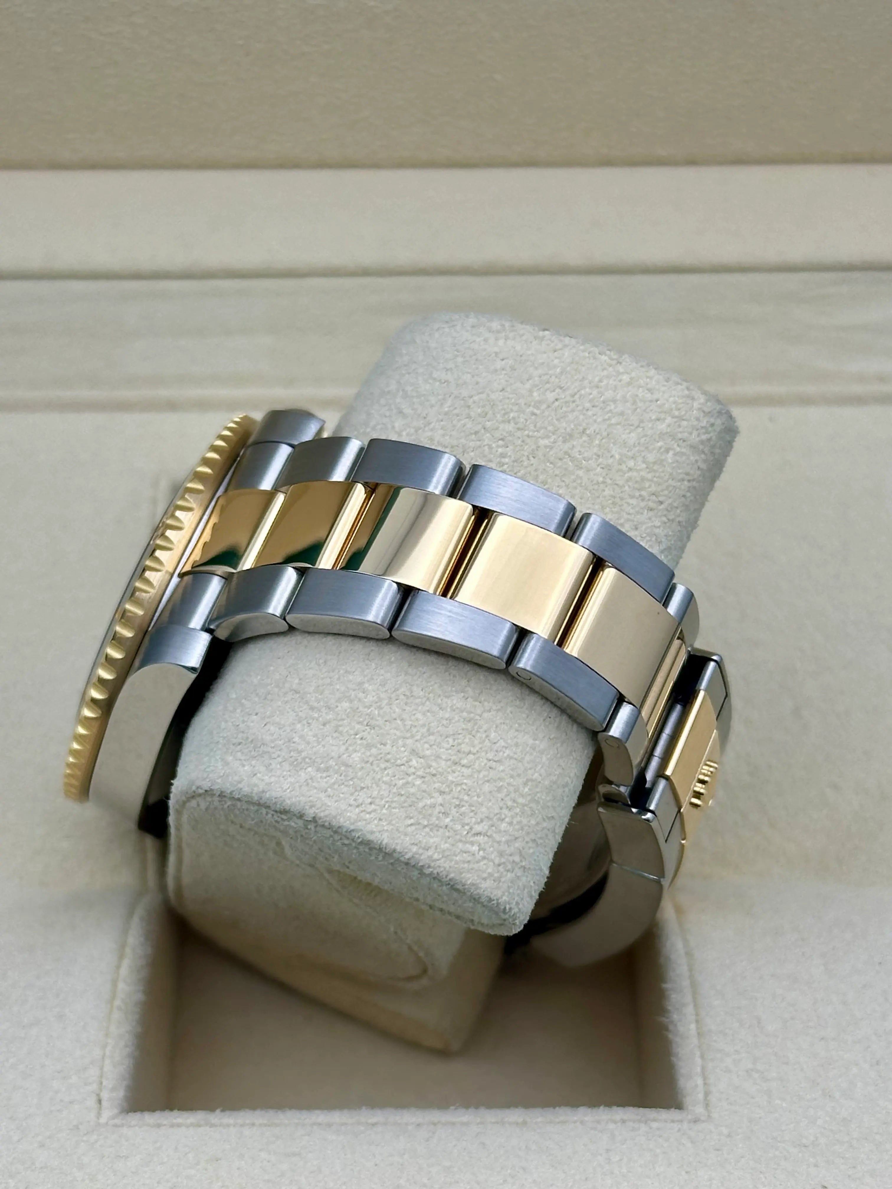 Rolex Steel and Gold Rolesor Submariner Date  - Black Dial - 116613LN