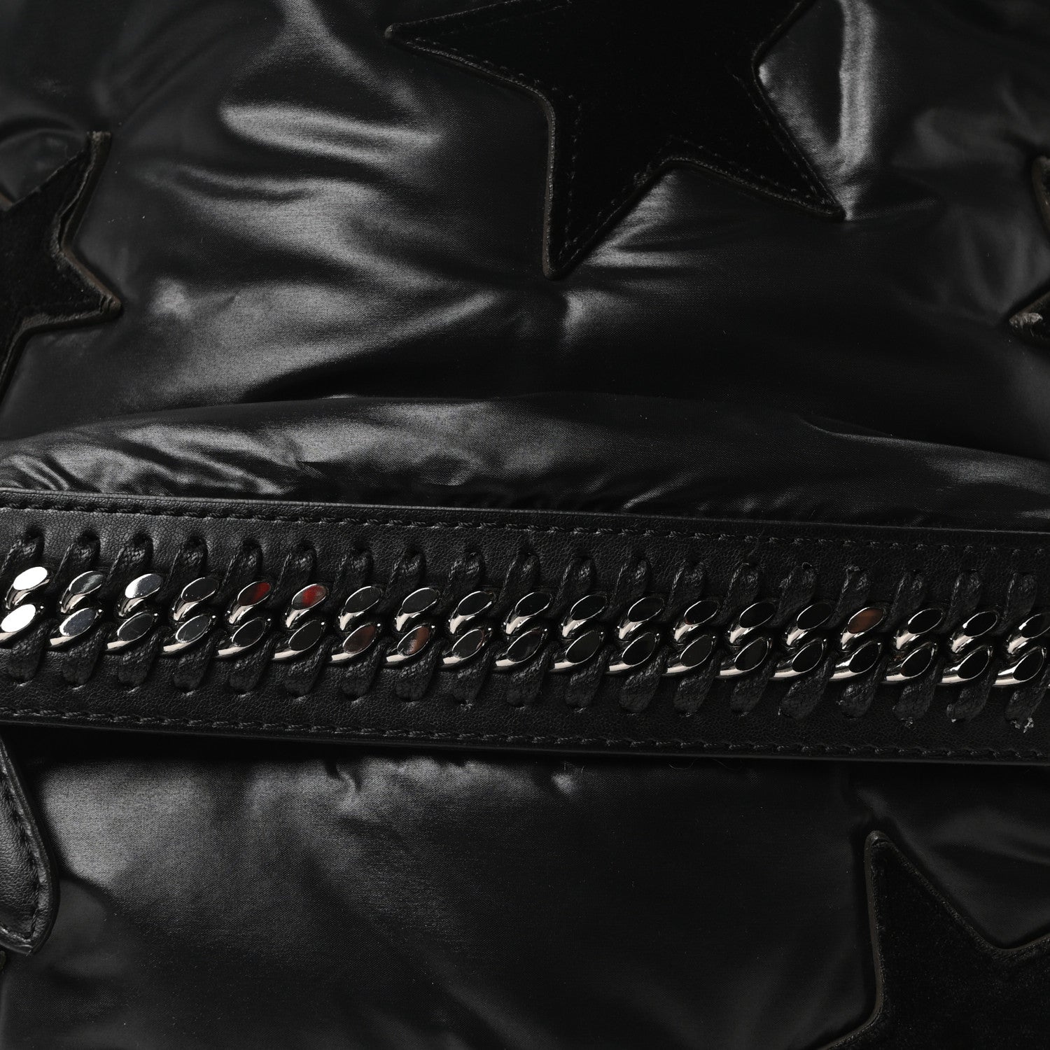 Polyamide Falabella Stars Backpack Black