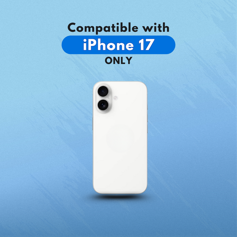 Entronix Bundle Compatible with iPhone 17 - [Magnetic] Translucent Matte Gripstand Case & 2 Clear Screen Protectors