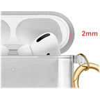 SAHARA - Hybrid Flex Series Case for Apple AirPods 3 (3rd Generation) - Transparent Black