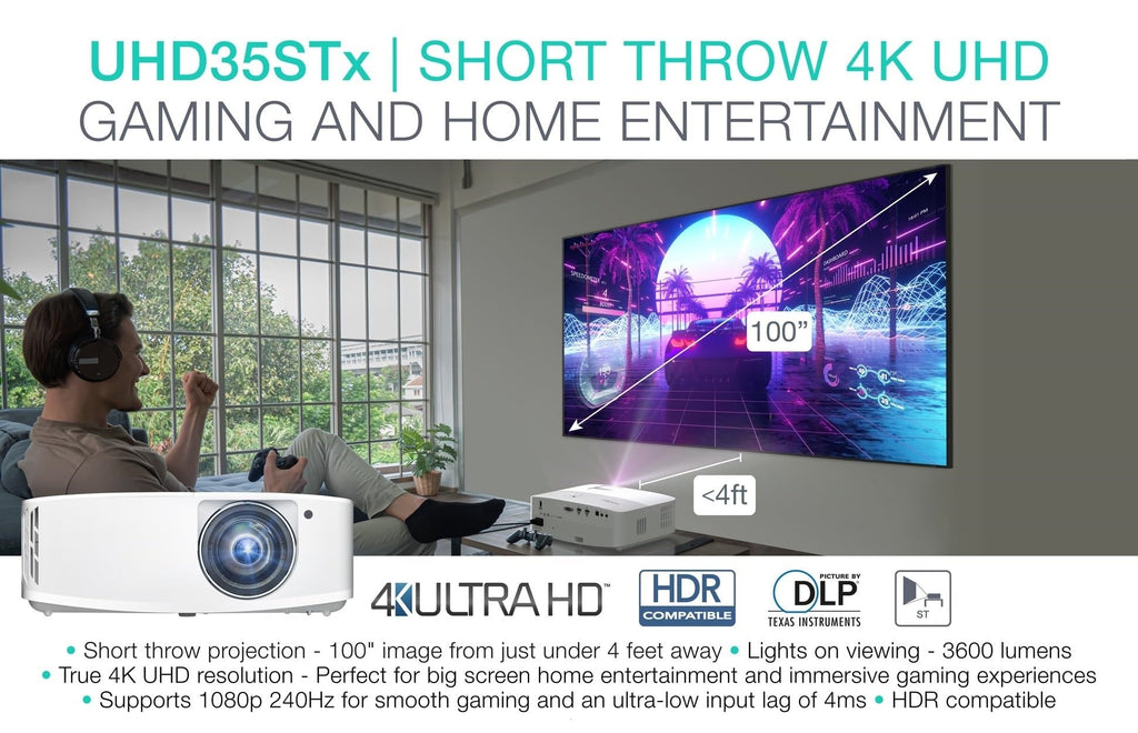 Optoma  3D Short Throw DLP