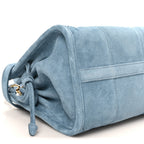 Scamosciato Triangle Small Bonnie Shoulder Bag Astrale