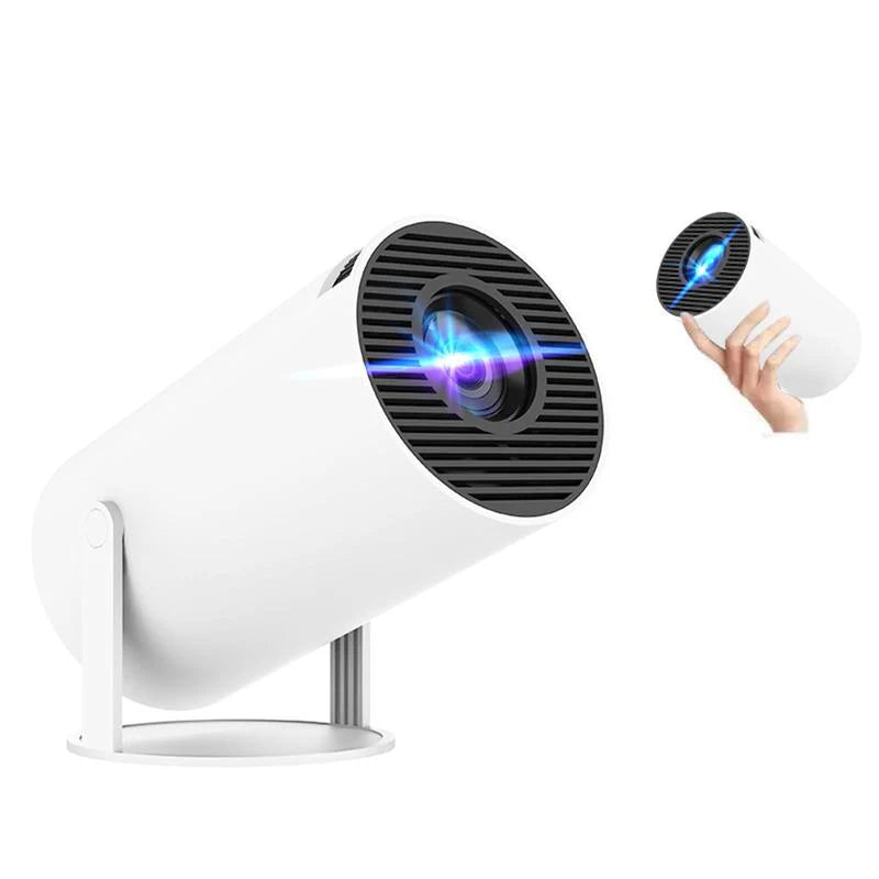 Portable Projector, Projector with Remote Control, Android Wifi Bluetooth-Compatible