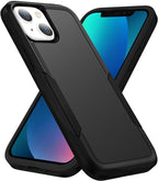 Entronix Case Compatible with iPhone 14 - Soft-Touch Dual-Layer Sleek Cover