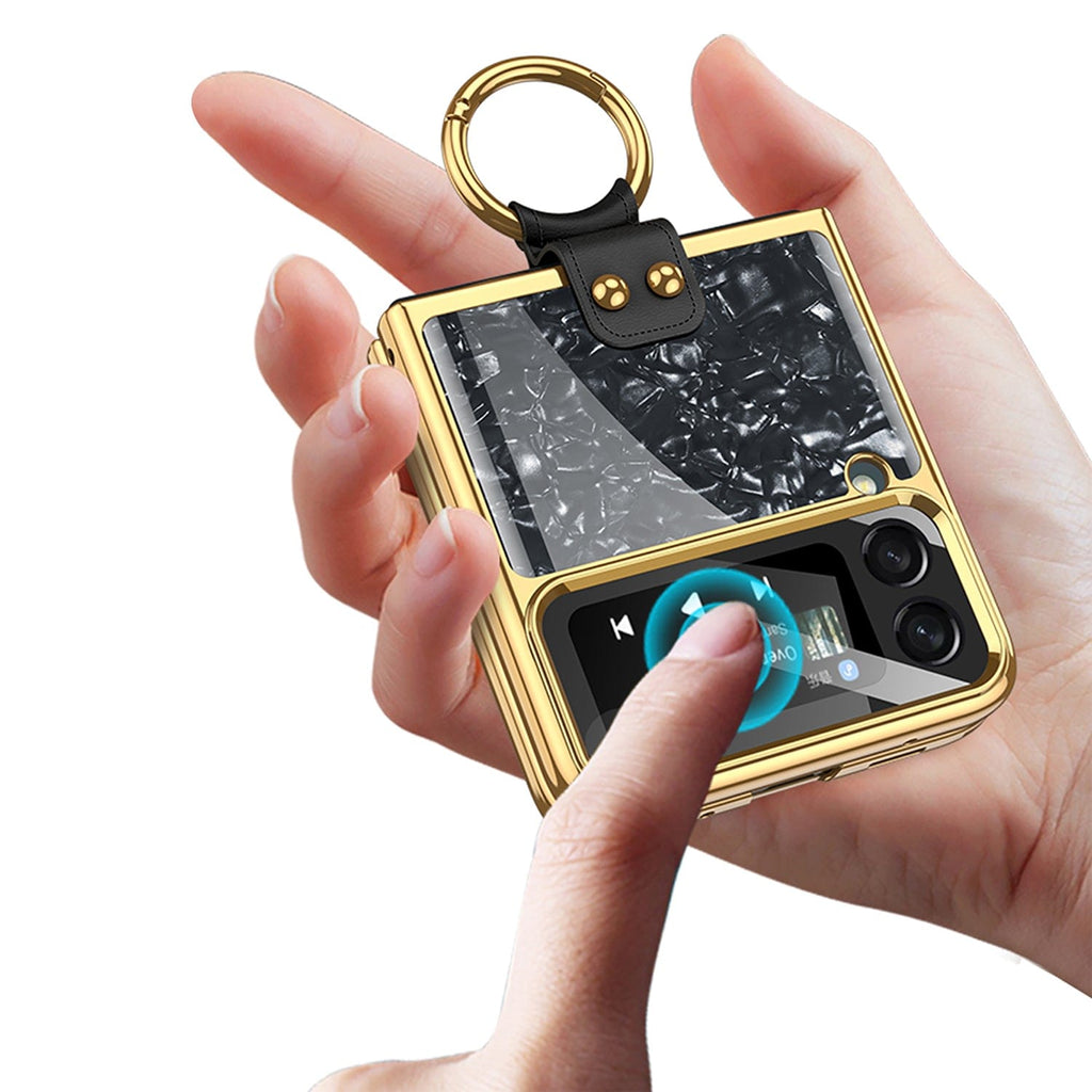 SAHARA - Inspire Series Marble Case with Ring - Samsung Galaxy Z Flip4
