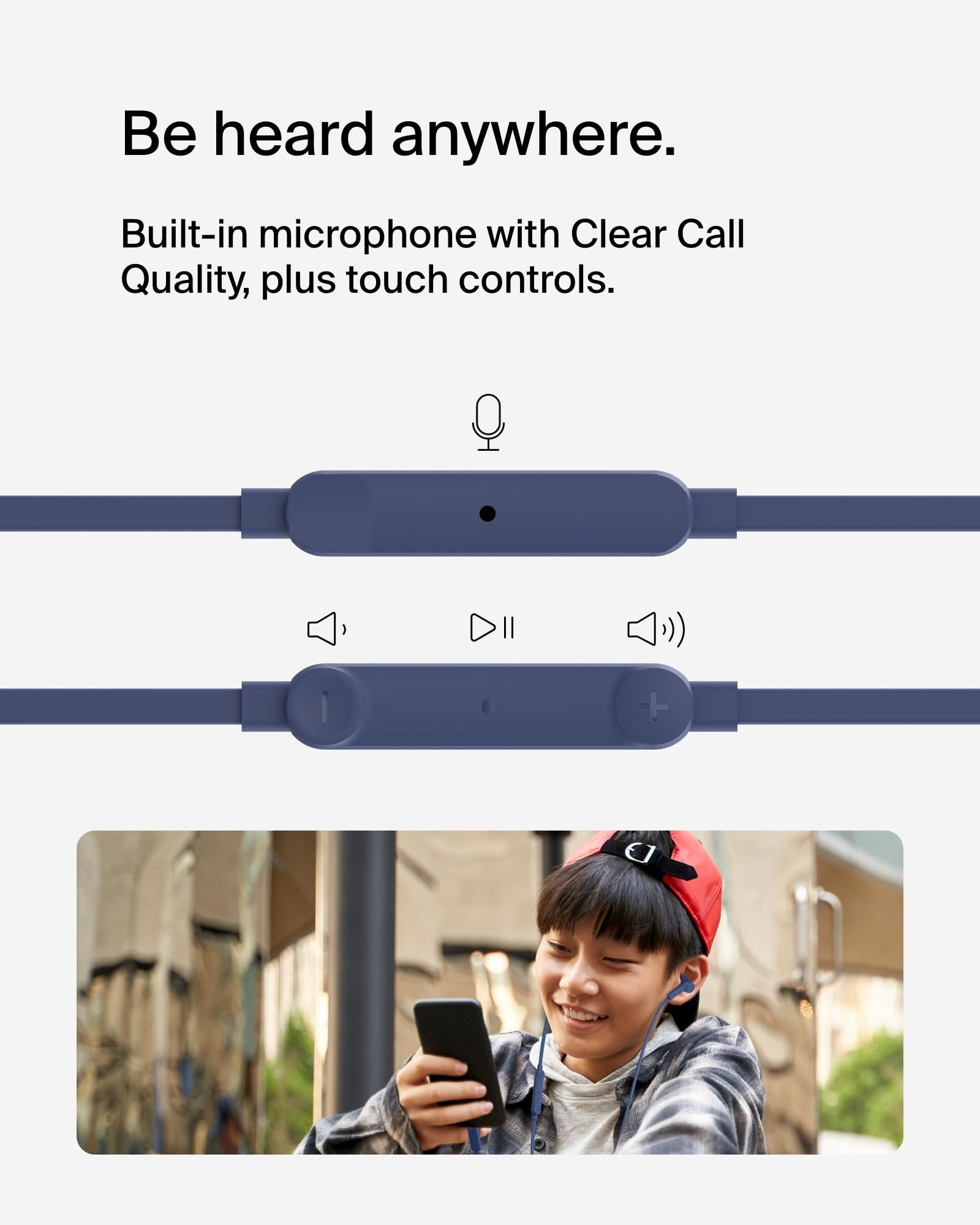 SoundForm USB-C Wired Earbuds with