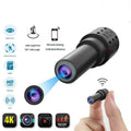 WiFi Wireless Spy 4K Mini Camera Pinhole DIY Hidden HD Screw IP DVR Nanny Cam