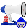 5 Core Megaphone 30W Bull Horn PA Speaker w 800 Yards Range Loud Siren Voice Amplifier Portable