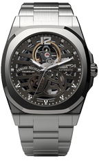 Armand Nicolet Men's Watch J09 Skeleton 41mm Grey