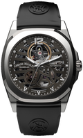 Armand Nicolet Men's Watch J09 Skeleton 41mm Grey Black