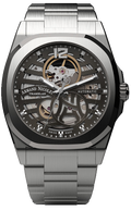 Armand Nicolet Men's Watch J09 Skeleton 41mm Grey