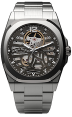 Armand Nicolet Men's Watch J09 Skeleton 41mm Grey
