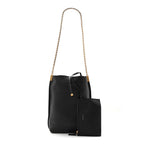 Calfskin Small Suzanne Hobo Black