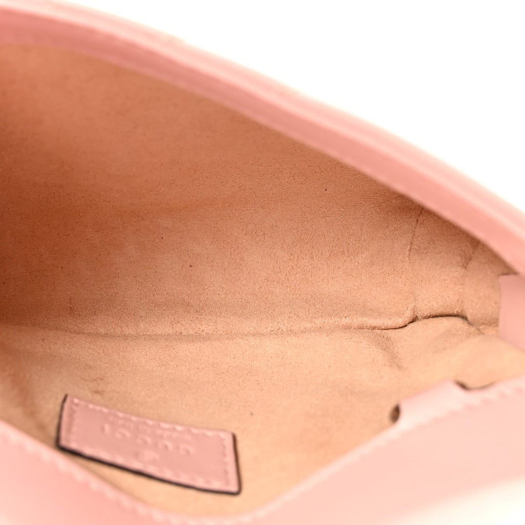 Calfskin Matelasse Monochrome GG Marmont Chain Belt Bag Perfect Pink