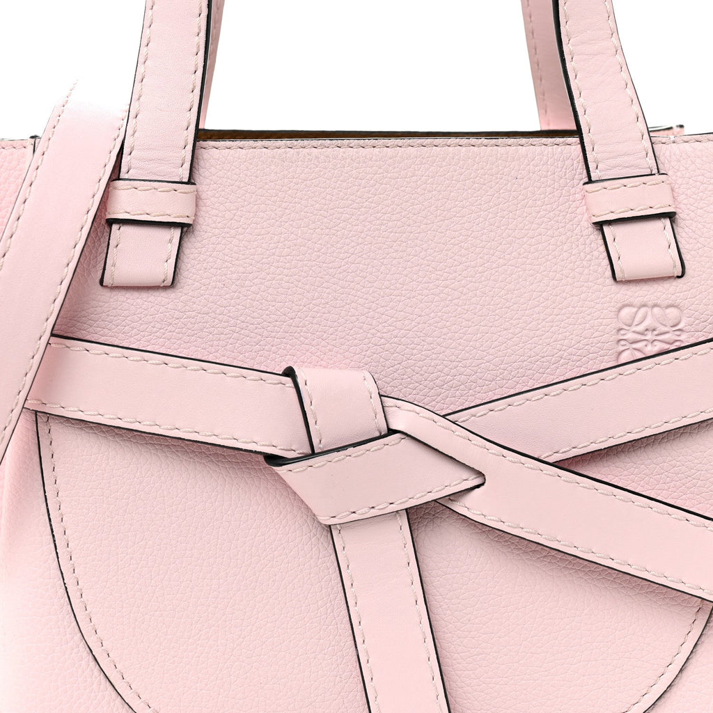 Calfskin Mini Gate Tote Icy Pink