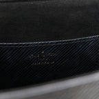 Epi Flowers Twist Shoulder Bag MM Black