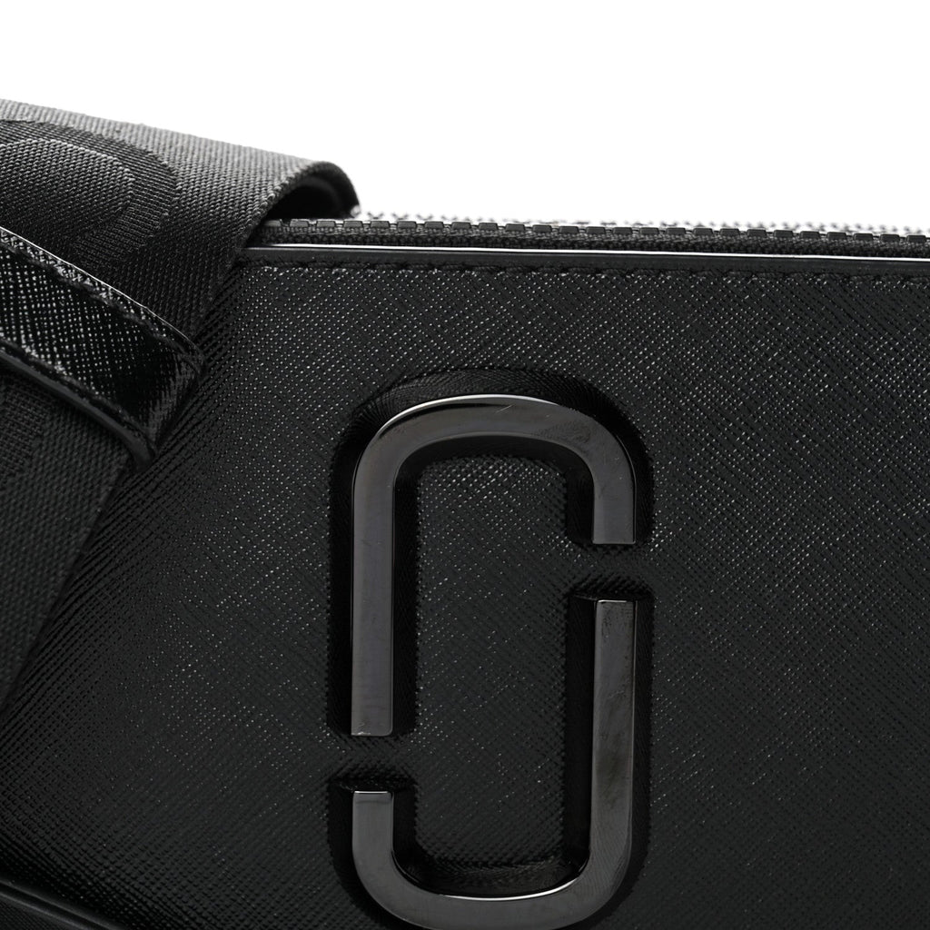 Saffiano Snapshot Camera Bag Black
