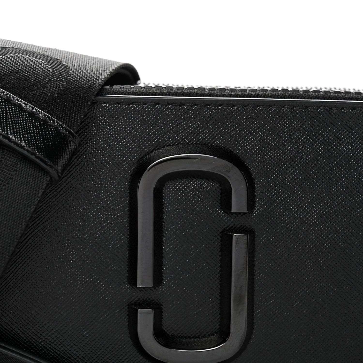Saffiano Snapshot Camera Bag Black