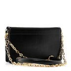 Calfskin Small 4G Chain Shoulder Bag Black