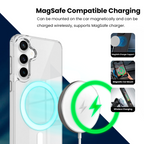 [DIS] Entronix [Magnetic] Case Compatible with Galaxy S26 Plus - [Hard Back] Clear Cover
