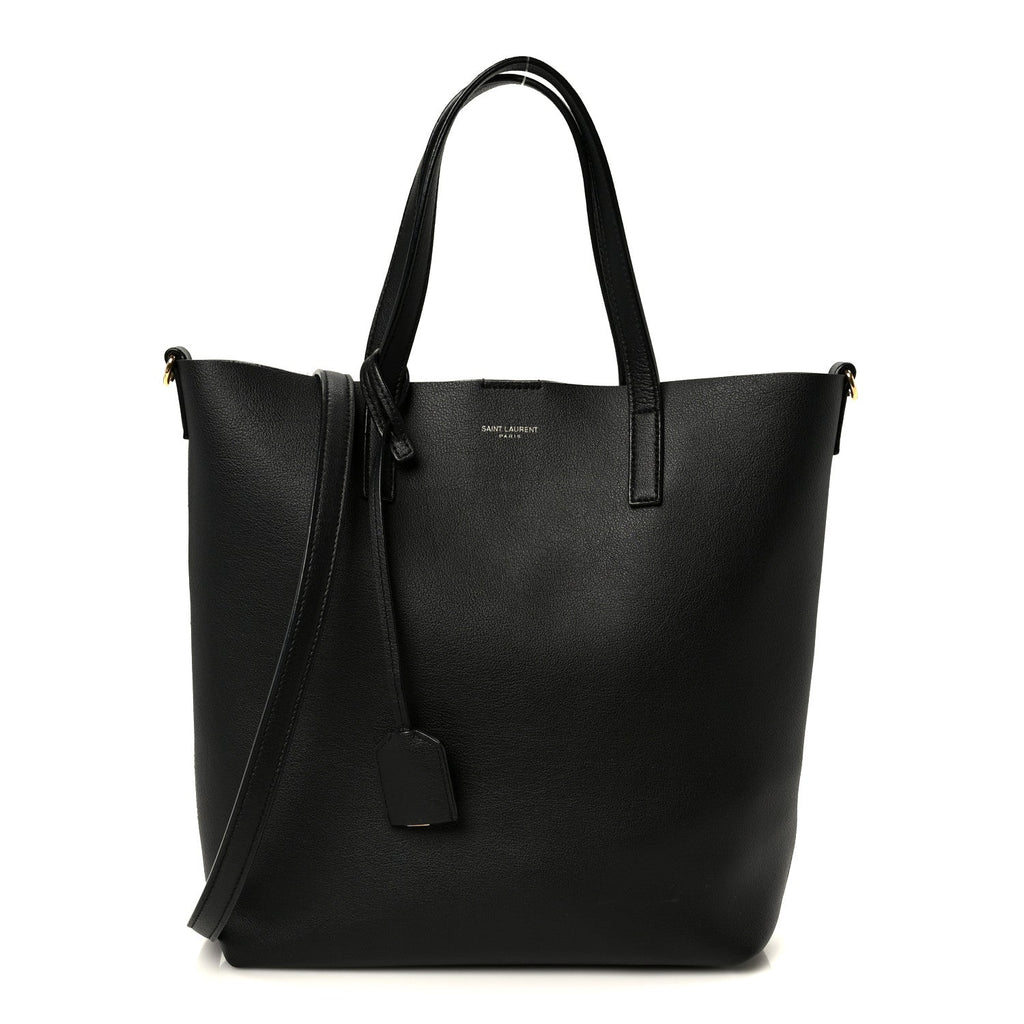 Calfskin Toy Shopping Tote Black
