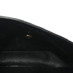 Caviar Quilted East West Flap Black