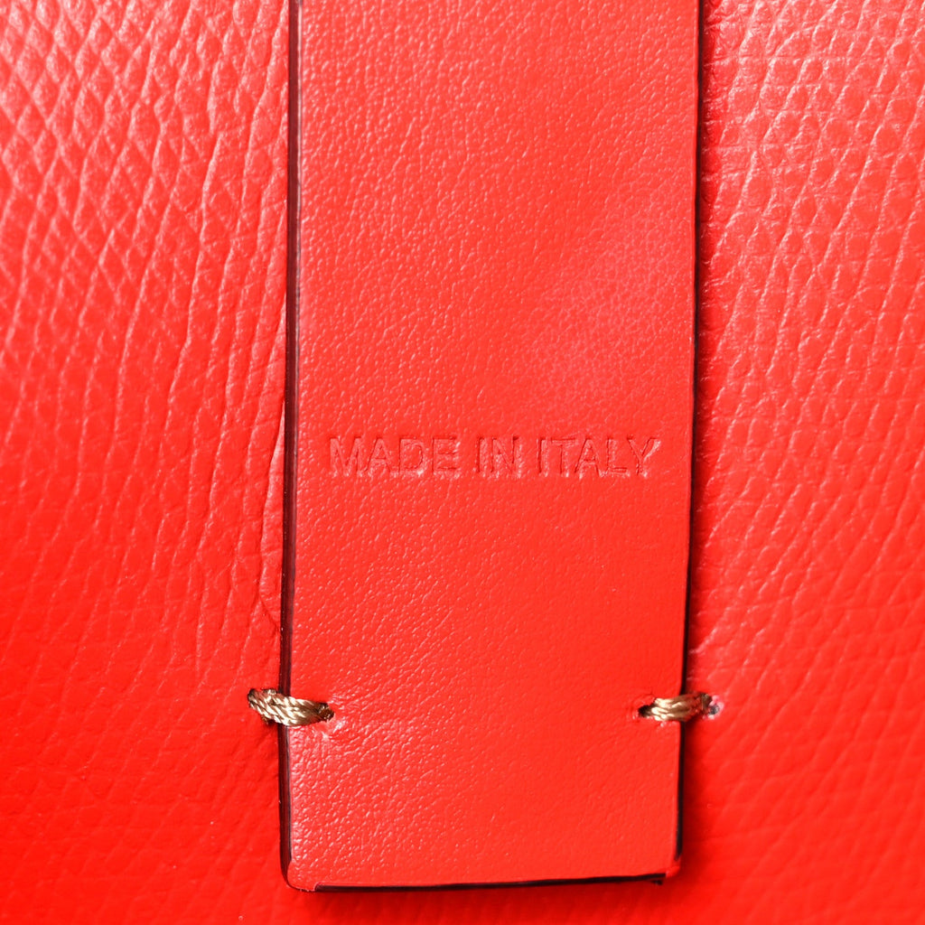 Calfskin Spikes East West Cabata Tote Nude