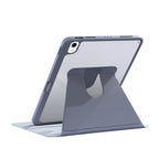 SAHARA - Venture Series Rotating Folio Case for Apple iPad 11'' (A16) and iPad 10.9'' (10th Gen) - Shadow Purple Gray