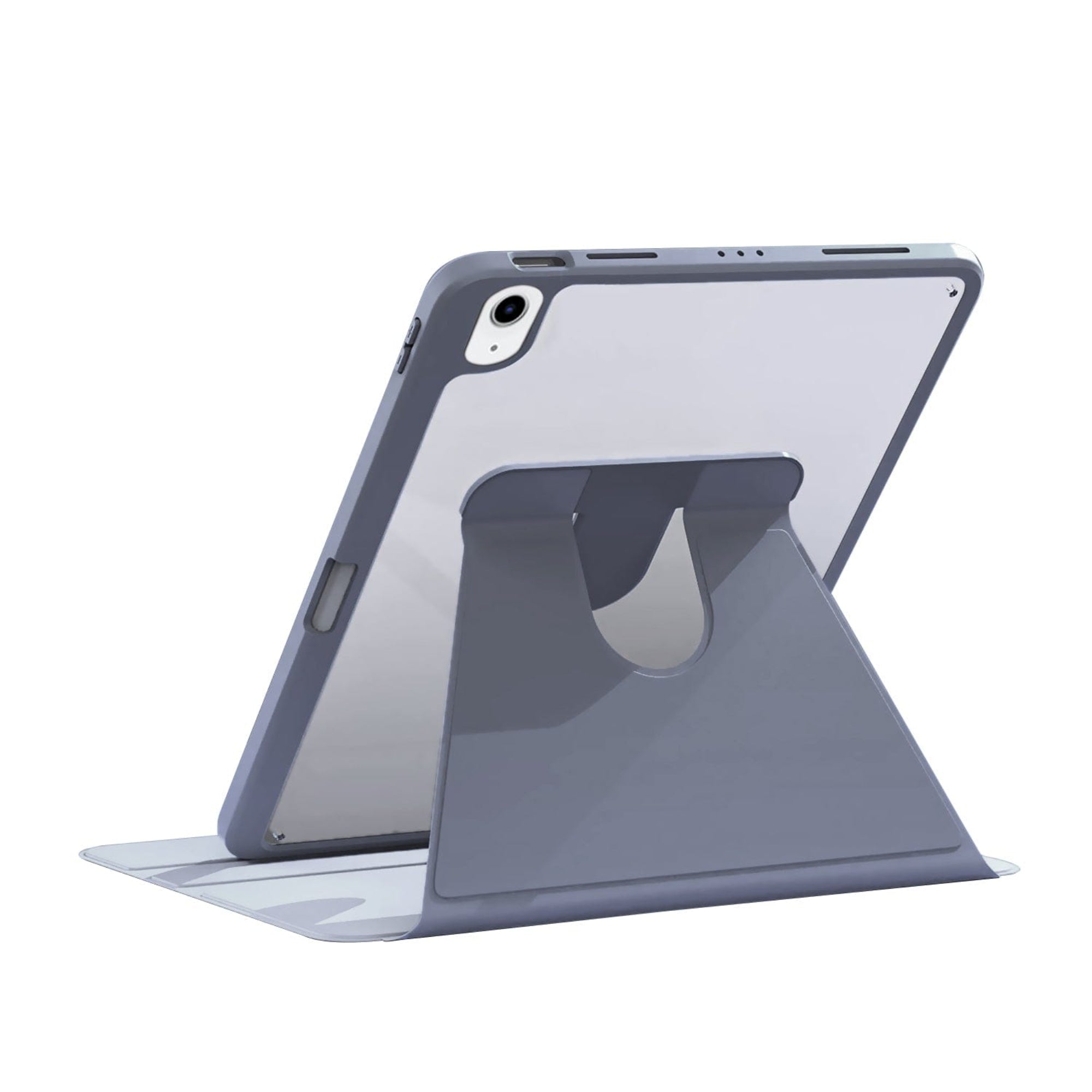 SAHARA - Venture Series Rotating Folio Case for Apple iPad 11'' (A16) and iPad 10.9'' (10th Gen) - Shadow Purple Gray