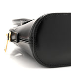 Shiny Calfskin Mini Honorine Bag Black