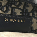 Oblique Saddle Bag Blue