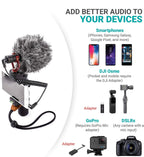 Movo VXR10 Universal Video Microphone with Lightning Adapter