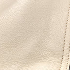 Glace Calf Etiquette Flap Bianco Astra