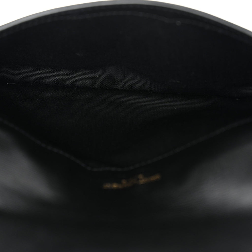 Calfskin Monogram Cassandre Phone Holder With Strap Black