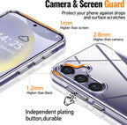 Entronix Case Compatible with Galaxy A16 - [Hard Back] Clear Cover