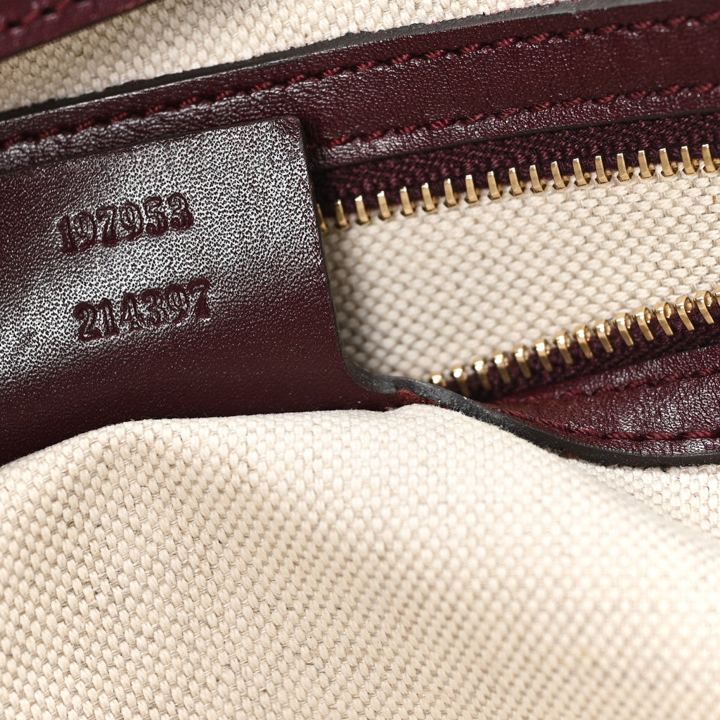 Imprime Monogram Medium Joy Tote Bordeaux