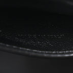 Lambskin Quilted Monogram June Box Bag  Black
